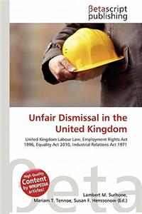 Unfair Dismissal in the United Kingdom