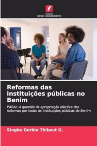 Reformas das instituições públicas no Benim