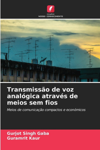 Transmissão de voz analógica através de meios sem fios