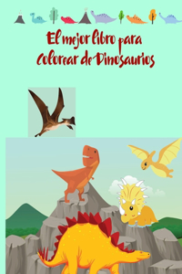 El mejor libro para Colorear de Dinosaurios
