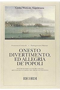 ONESTO DIVERTIMENTO ED ALLEGRIA DE POPOL