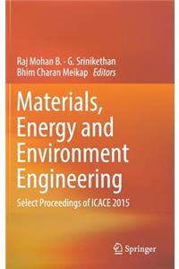 Materials, Energy and Environment Engineering