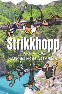 Strikkhopp fakta og fargeleggingsbok