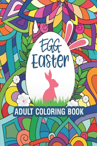easter Egg adult coloring book