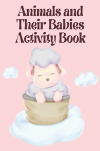 Animals and their babies activity book