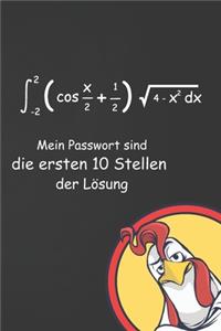 Mein Passwort sind die ersten 10 Stellen der Lösung