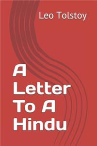 A Letter To A Hindu