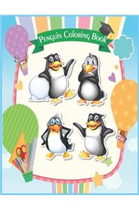 Penguin Coloring Book