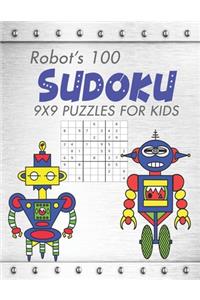 Robot's 100 Sudoku For Kids