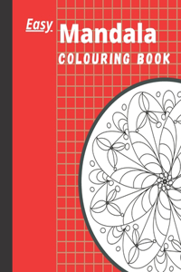 Easy Mandala Colouring Book