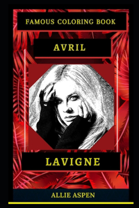 Avril Lavigne Famous Coloring Book