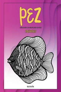 Libros para colorear para adultos - Relajación - Animales - Pez