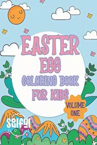 Easter Egg Coloring Book For Kids
