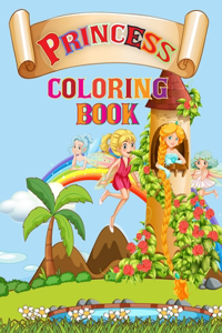 Princess coloring book