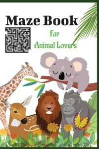 Maze Book for Animal Lovers