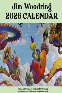 Jim Woodring 2026 Wall Calendar