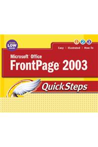 Microsoft Office FrontPage 2003 QuickSteps