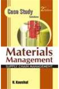 Case Study Solutions - Materials Management : Supply Chain Management, 2/e