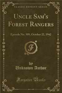 Uncle Sam's Forest Rangers