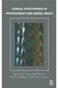 Clinical Effectiveness in Psychotherapy and Mental Health