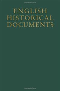 English Historical Documents