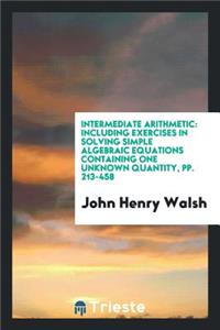 Intermediate Arithmetic
