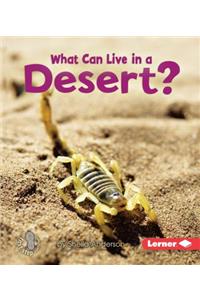 What Can Live in a Desert?
