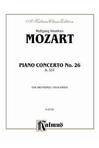 Piano Concerto No. 26 in D, K. 537