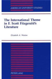 The International Theme in F. Scott Fitzgerald's Literature