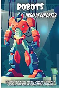 Robots Libro De Colorear