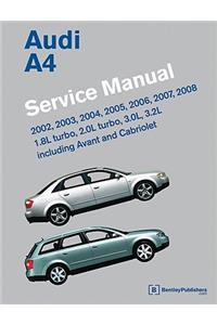 Audi A4 Service Manual 2002-2008 (B6, B7)