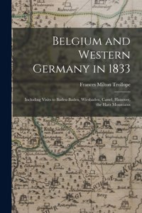 Belgium and Western Germany in 1833