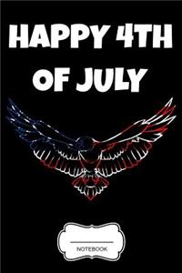 Happy 4th of July Notebook
