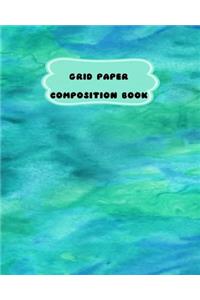 Grid Paper Composition Book