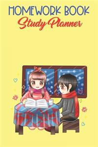Homework Book Study Planner