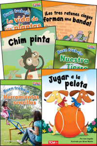 Text Pairs: Plants, Animals, Earth Grade K Spanish: 6book Set