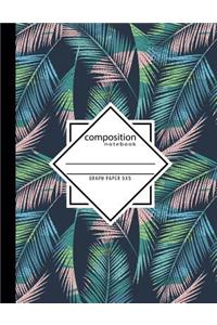 Composition Notebook Graph Paper 5x5