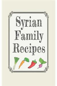 Syrian family recipes