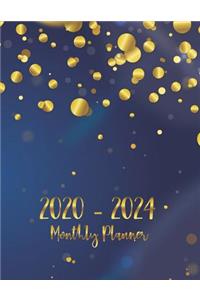2020-2024 Monthly Planner