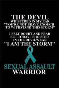 I Am The Storm Sexual Assault Warrior