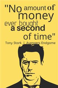 Avengers Inspired Quote Journal Notebook