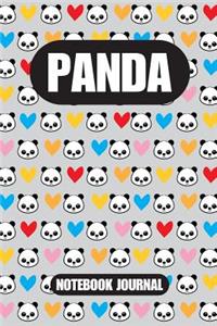Panda Notebook Journal