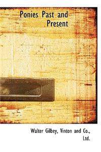 Ponies Past and Present