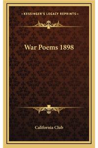 War Poems 1898