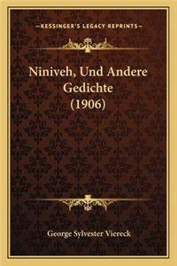 Niniveh, Und Andere Gedichte (1906)