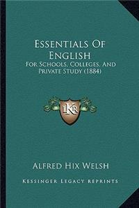 Essentials of English