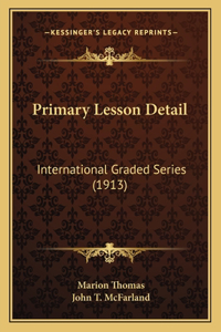 Primary Lesson Detail