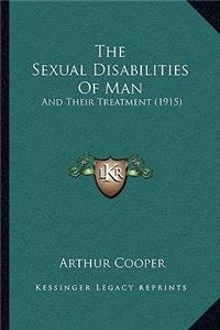 Sexual Disabilities Of Man