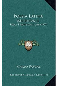 Poesia Latina Medievale