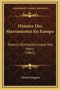 Histoire Des Marionnettes En Europe
